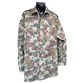 COSTUM RAR - CAMUFLAJ MOZAIC DALMATIAN - SURPLUS ARMATA ROMANA ANII `90 - CA NOU
